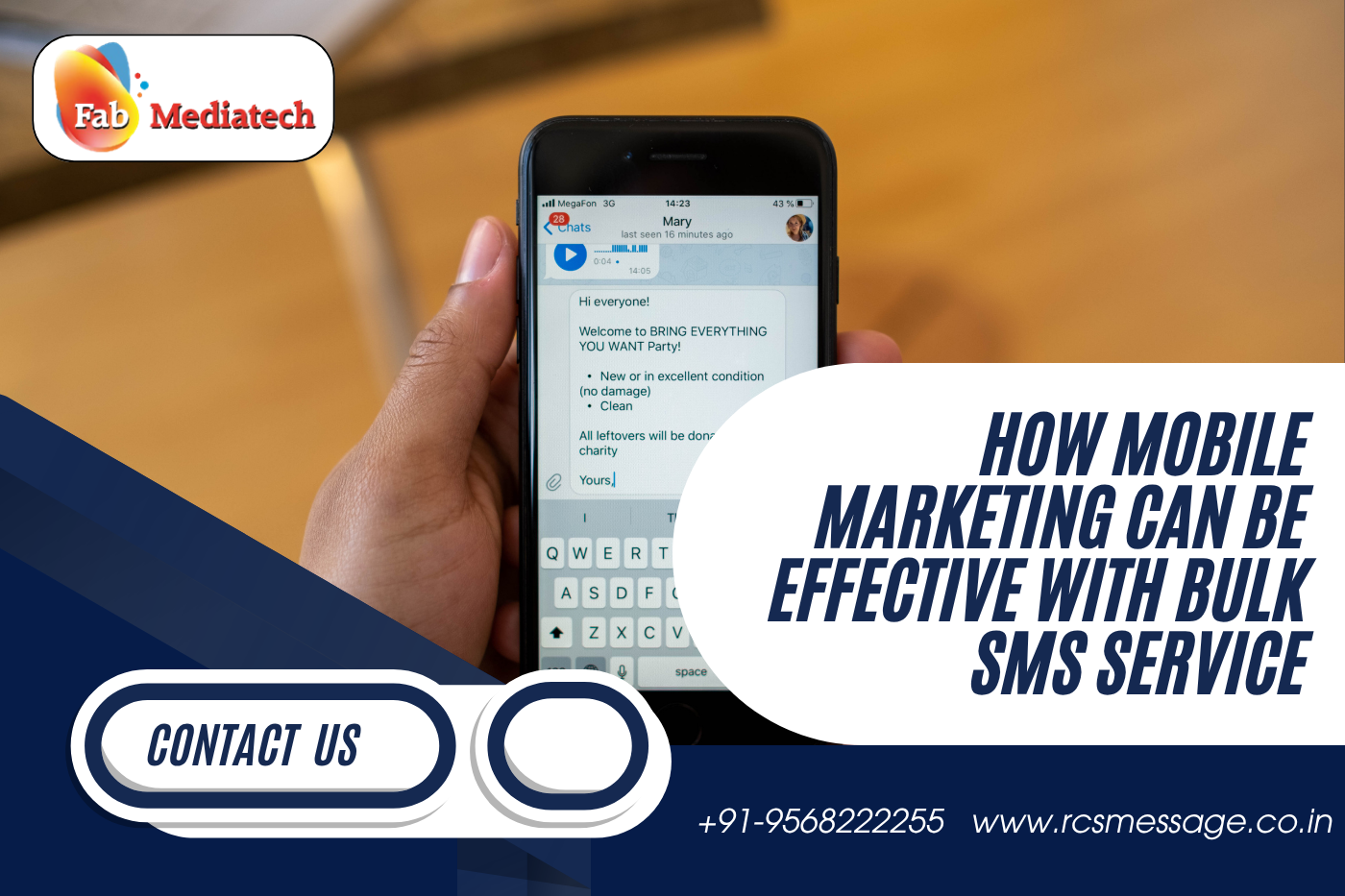 How Mobile marketing can be effective with bulk sms service?